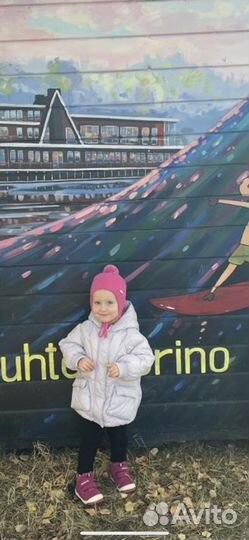 Комплект шапка и варежки reima, nels