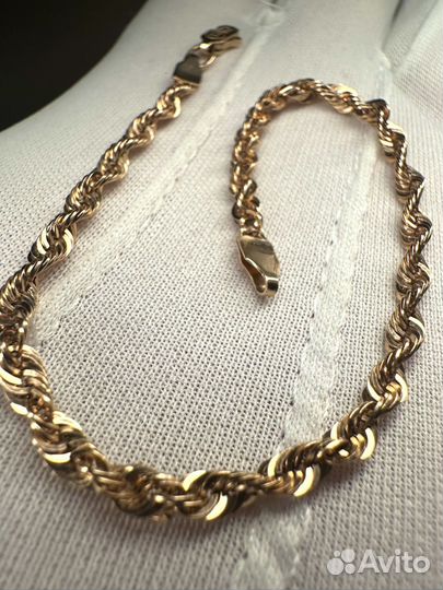 Золотой женский браслет