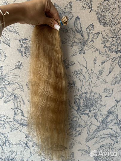 Волосы на капсулах lux волна