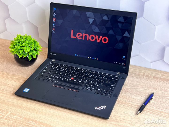 Топовый Lenovo ThinkPad T470 (i7/8Gb/SSD/ips)