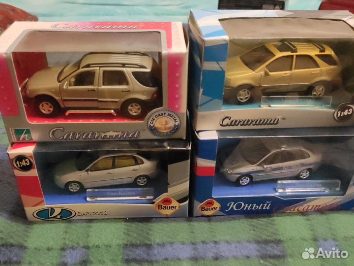 Модели автомобилей 1:43 разные