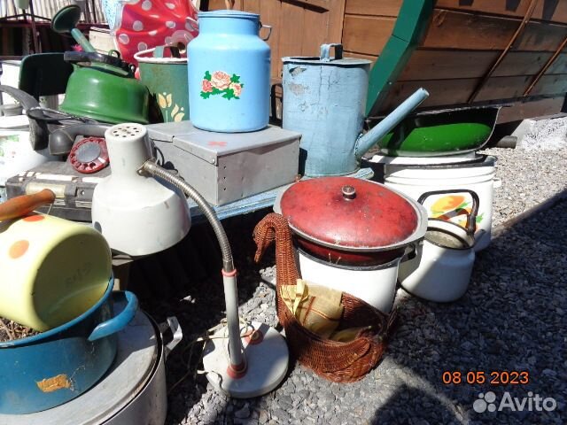 Эмалированная посуда СССР