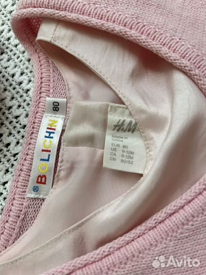 Платье для девочки H&M 80 см