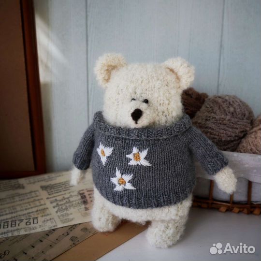 Вязаный мишка