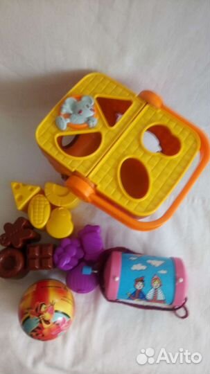Детские развивающие игрушки пакетом