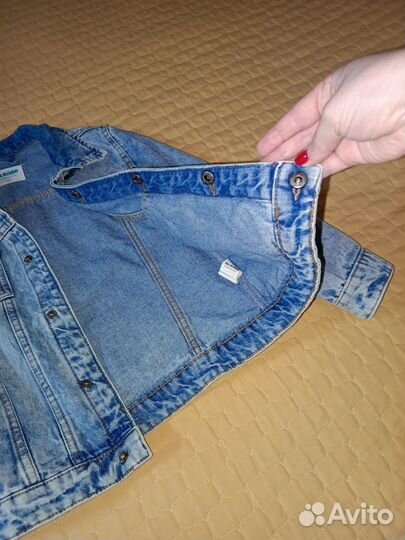 Джинсовая куртка для мальчика 128