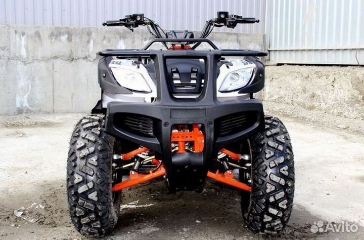 Квадроцикл Kayo Bull-3C черно-белый