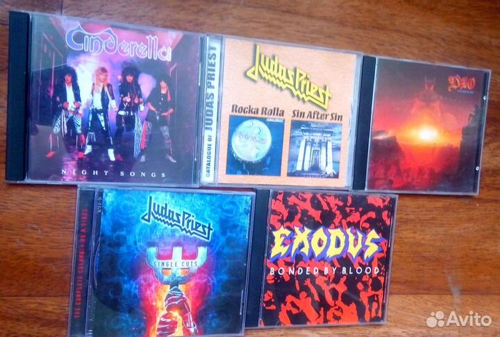 Audio cd c рок музыкой