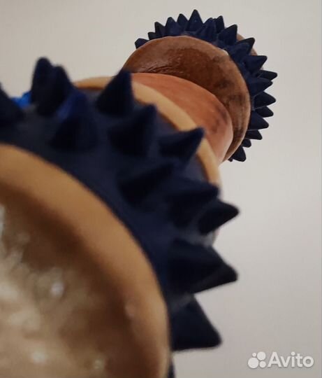 Массажер игольчатый, роликовый