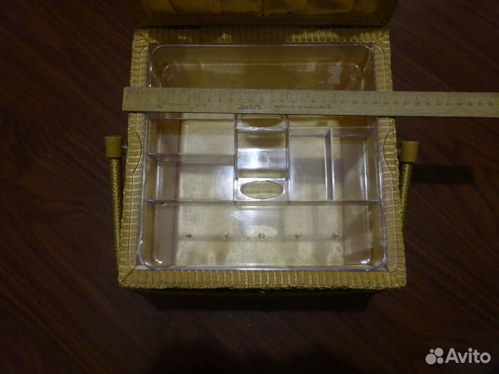 Шкатулка для рукоделия Органайзер для швеи