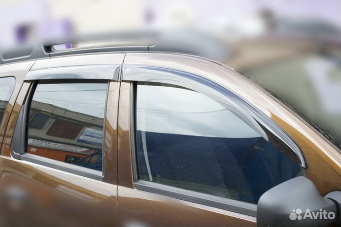 Дефлекторы боковых окон Renault Duster (2010-20