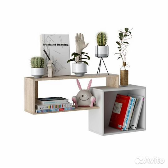 Полка настенная Базис 1 (цвета)