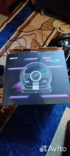 Игровой руль Dexp wheelman 1