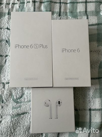 Коробка от iPhone 6s, 6