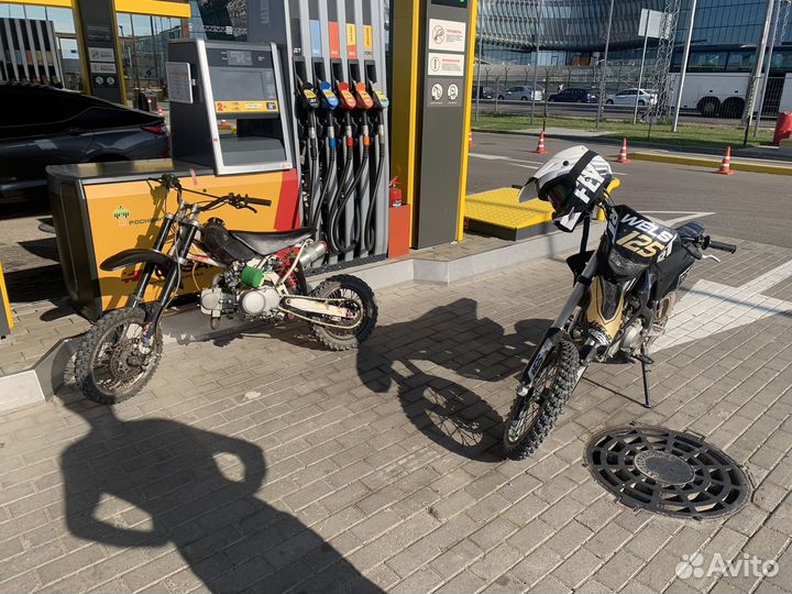 Продаётся питбайк, запчасти на питбайк125