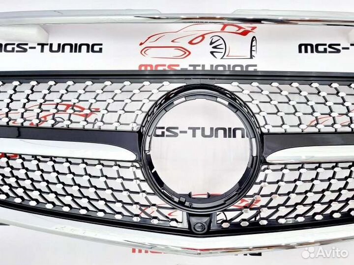 Решётка Mercedes Vito w447 Diamond black 14-18