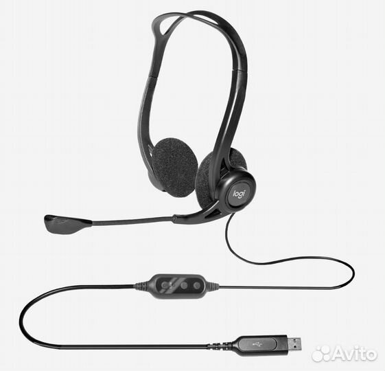 Гарнитура Logitech PC Headset 960 USB