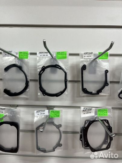 Переходные рамки для установки линз