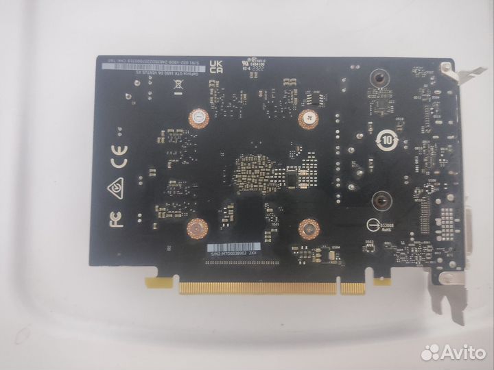 Видеокарта msi gtx 1650