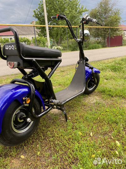 Электроскутер Citycoco x1 1200w 72v 16ah