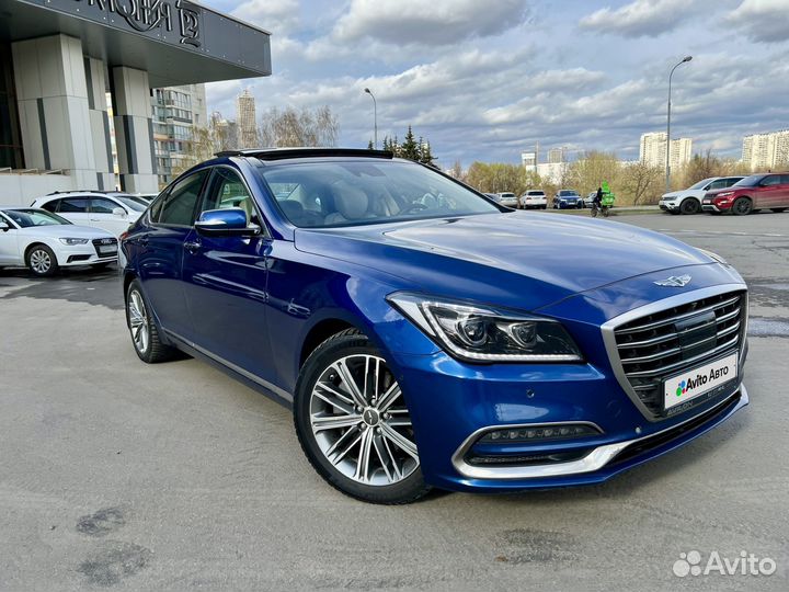 Genesis G80 2.0 AT, 2017, 150 462 км