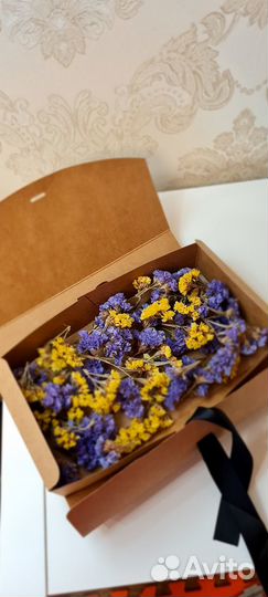 Сухоцветы для творчества (статица)