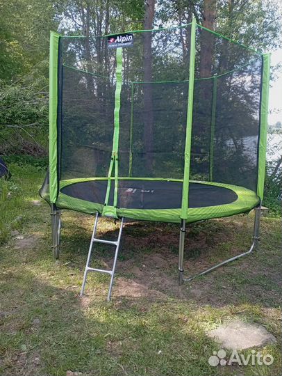 Батут с сеткой