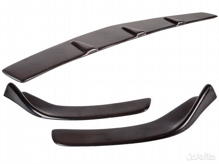 Сплиттер Универсальный губа переднего бампер N7GN4