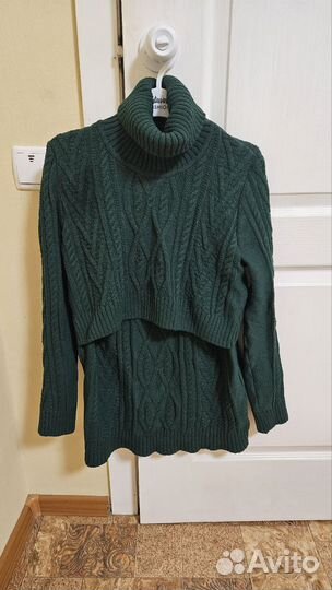 Свитер для беременных и кормящих 48