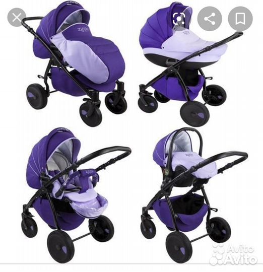 Детская коляска Tutis Zippy 3 в 1