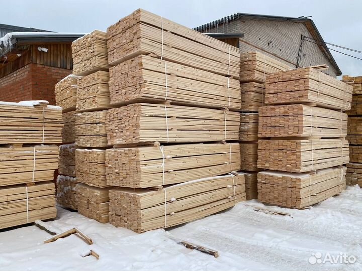 Доска обрезная 50х100х3000