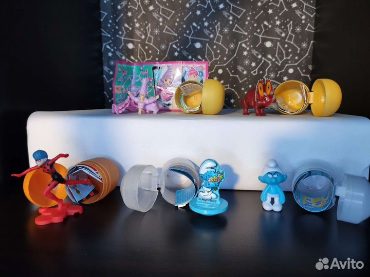 Киндеры разные единички