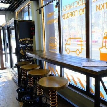 Пивной магазин-бар с бургерами