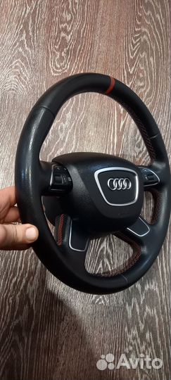 Руль audi a6 c7 с подогревом и перфорацией