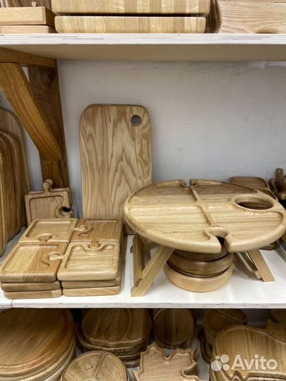 Доска кухонная разделочная менажница подарок