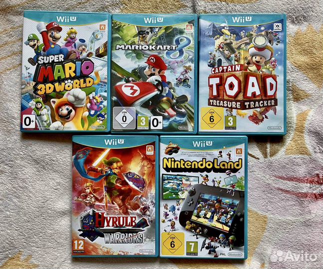 Игры для Nintendo Switch WiiU 3DS