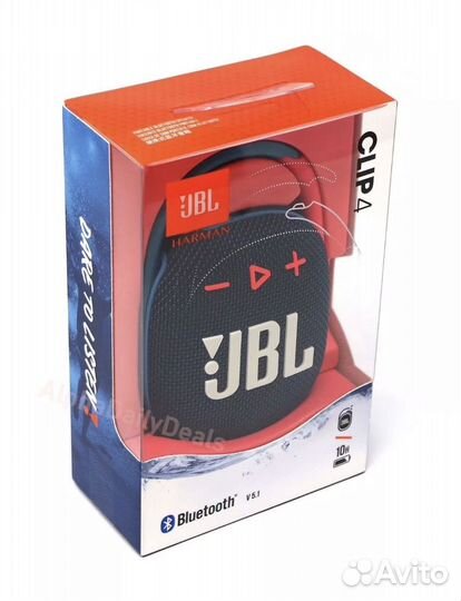 Колонка jbl clip 4/blue pink