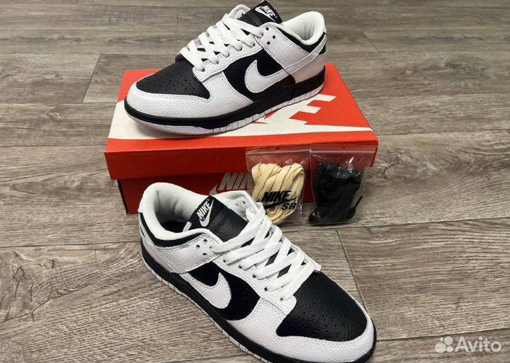 Кроссовки Nike Dunk Reverse Panda Luxe