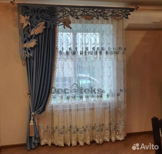 Шторы тюль ламбрекен