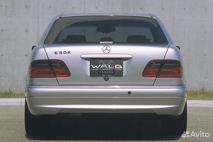 Накладка на зад. бампер wald international MB W210