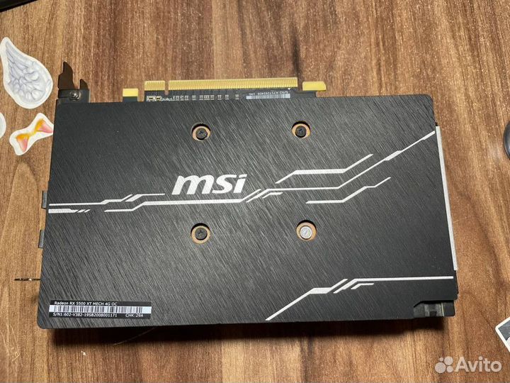 Видеокарта Msi rx 5500xt 4Gb jddr6