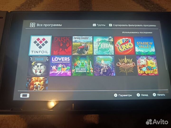 Nintendo switch прошитый