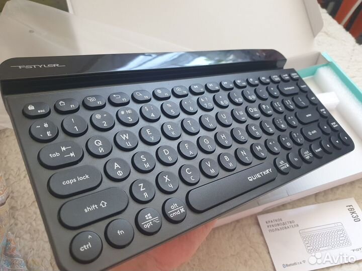 Клавиатура беспроводная A4Tech Fstyler FBK30