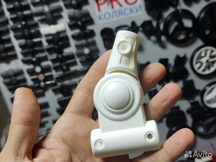 Комплект Белых регуляторов капюшона детской коляск