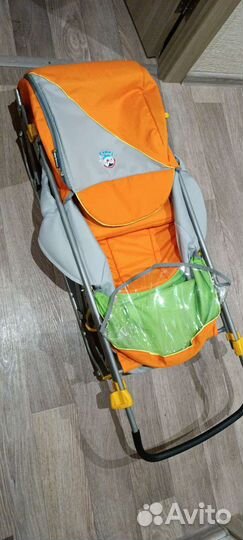 Детские санки коляска