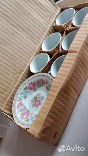 Фарфор кофейные пары Китай/СССР