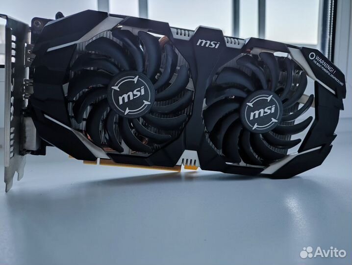 Видеокарта Msi Gtx 1060 3gb с пломбой