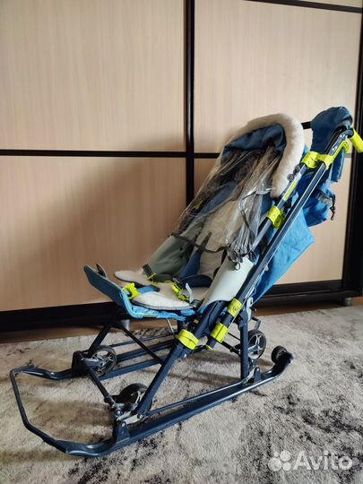 Санки-коляска