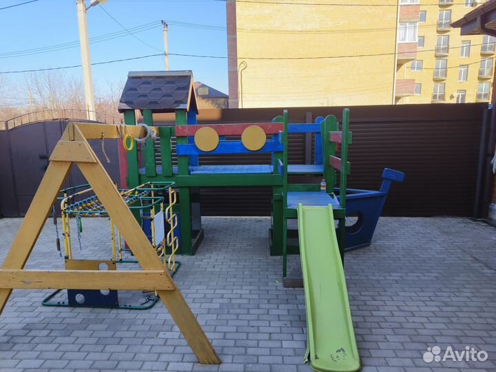 Детская игровая площадка уличная бу