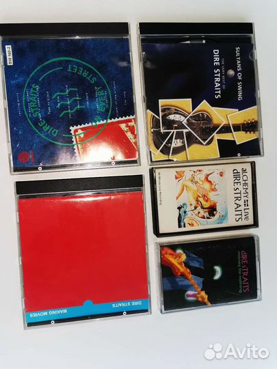 CD диски и аудиокассеты Dire Straits
